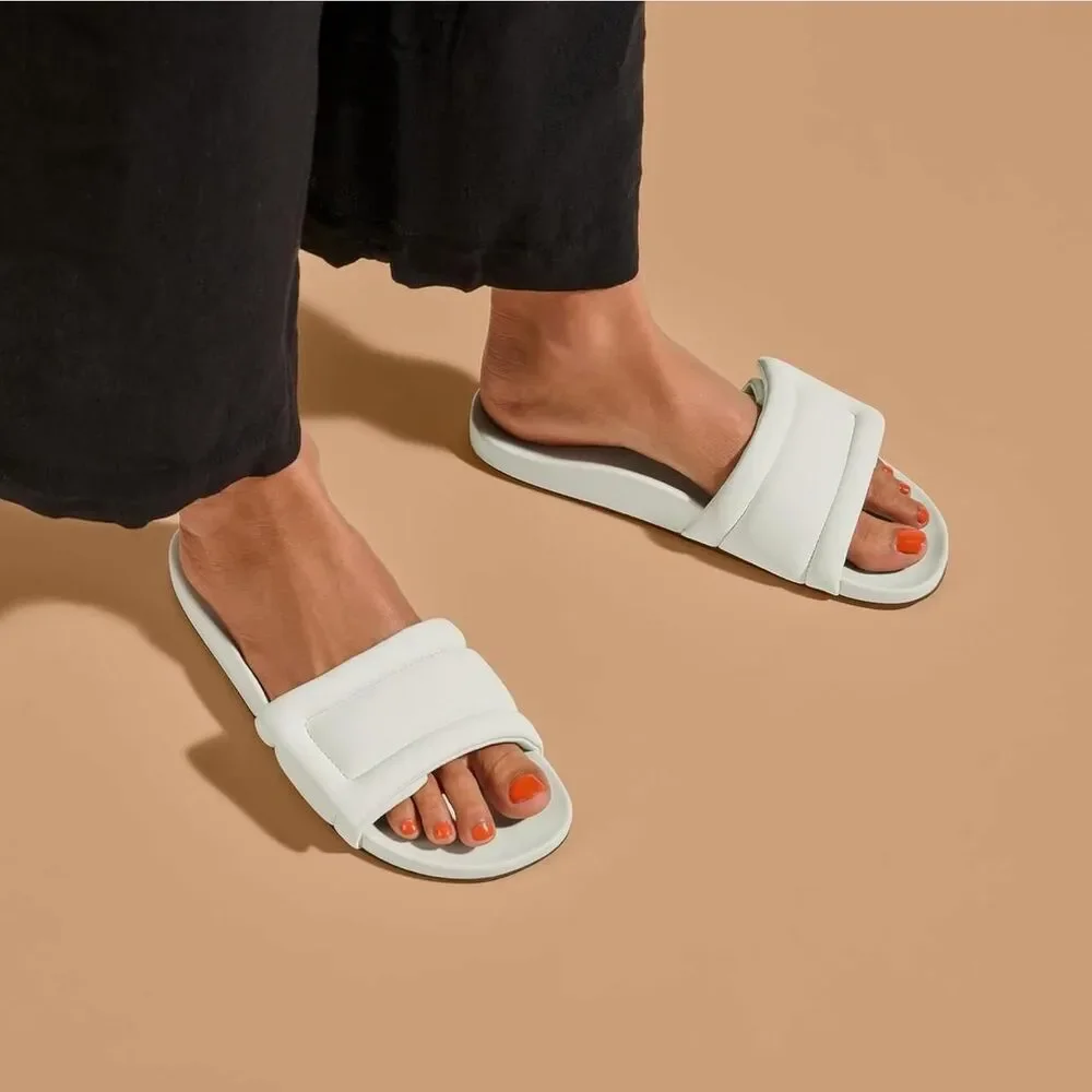 Olukai Women's Cream and White Sandals